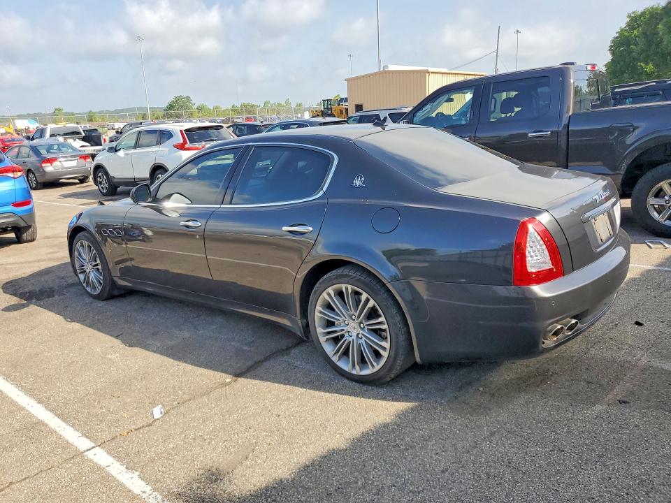 2011 Maserati Quattroporte VIN ZAM39JKA3B0058116 COPART salvage auction — MINOR DENT/SCRATCHES, Oh - Certificate Of Title, sold $5,500 on 2026-07-17 (photo 2)