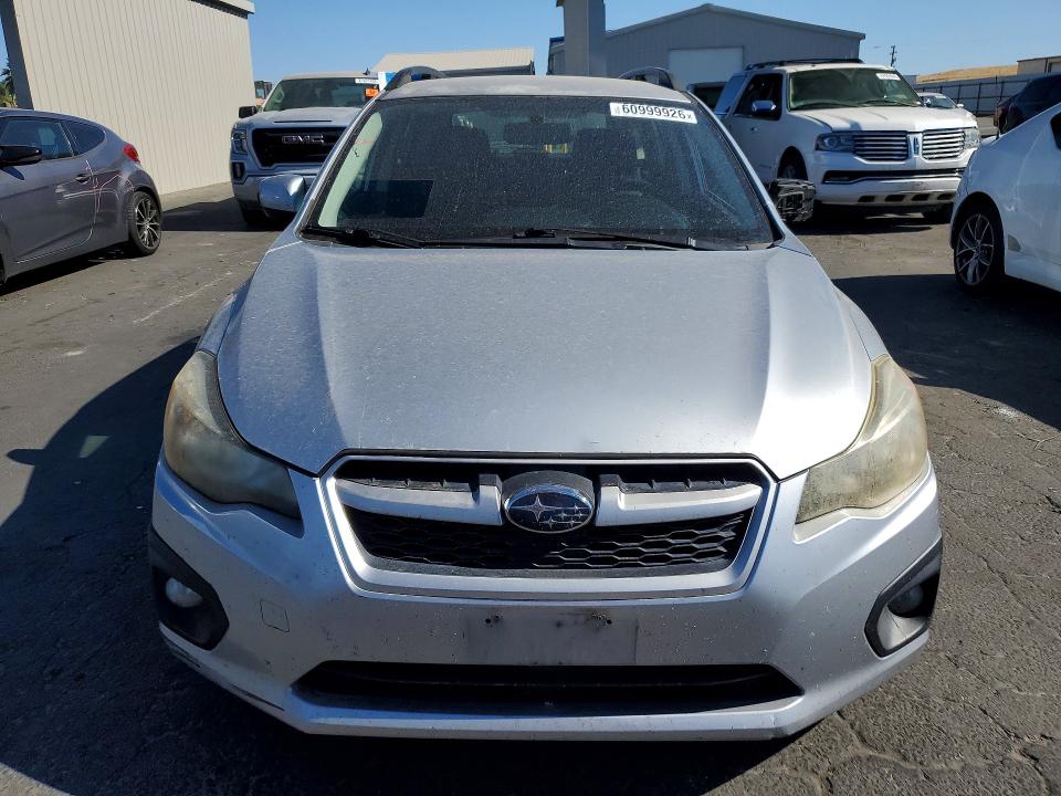 2014 Subaru Impreza VIN JF1GPAL60EH327190 COPART salvage auction — REAR END, CA - SALVAGE CERTIFICATE, sold $1,650 on 2026-07-23 (photo 5)
