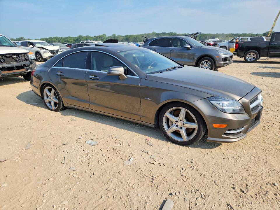 2012 Mercedes-benz Cls-klasse VIN WDDLJ9BB9CA041874 COPART salvage auction — MINOR DENT/SCRATCHES, Mo - Dealer Only Clean Title, sold $625 on 2026-07-28 (photo 4)