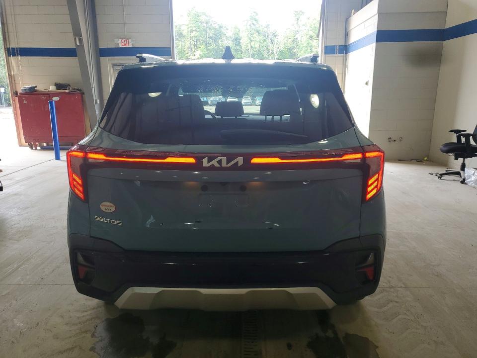 2025 Kia Seltos VIN KNDER2AA3S7737430 COPART salvage auction — FRONT END, Va - Cert Of Title - Salvage, sold $7,100 on 2026-08-21 (photo 6)
