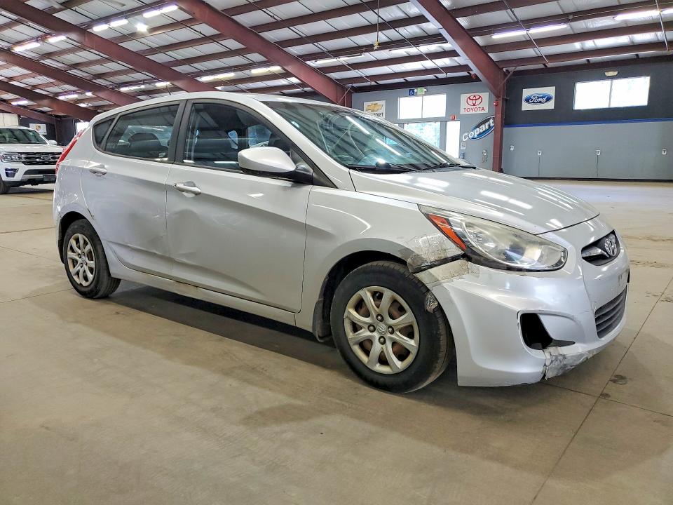 2012 Hyundai Accent VIN KMHCT5AE4CU033541 COPART salvage auction — FRONT END, CT - CERTIFICATE OF TITLE (P), sold $1,700 on 2026-07-30 (photo 4)