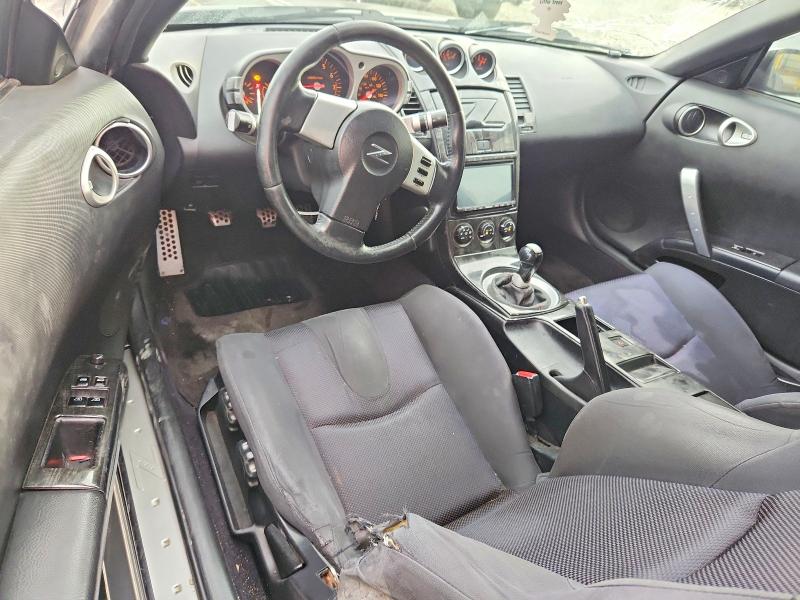 2005 Nissan 350z VIN JN1AZ34D85M608280 COPART salvage auction — ROOF, CA - SALVAGE CERTIFICATE, sold $15 on 2026-07-30 (photo 8)