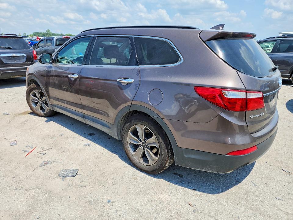 2014 Hyundai Santa fe VIN KM8SMDHF9EU043986 COPART salvage auction — MECHANICAL, IN - CERTIFICATE OF TITLE, sold $900 on 2026-07-24 (photo 2)