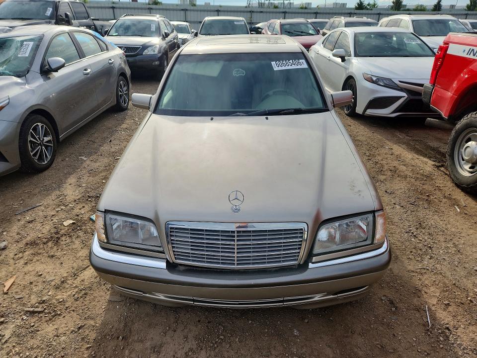 1999 Mercedes-benz C class VIN WDBHA29G0XA725841 COPART salvage auction — FRONT END, Il - Certificate Of Title, sold $250 on 2026-07-28 (photo 5)
