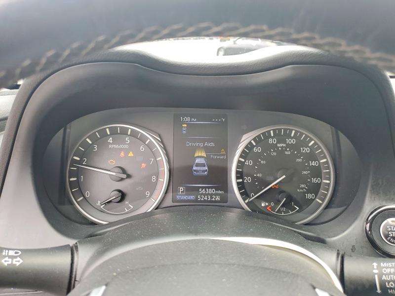 2019 Infiniti VIN JN1EV7AR0KM550021 COPART salvage auction — FRONT END, Nj - Cert Of Title-Salvage, sold $3,650 on 2026-07-23 (photo 9)