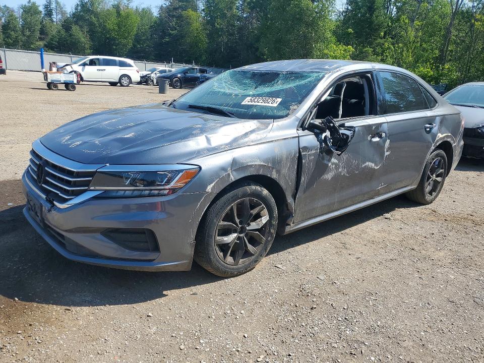2020 Volkswagen Passat VIN 1VWAA7A35LC010557 COPART salvage auction — ALL OVER, On - Permit No Brand - Unfit, sold $775 on 2026-08-25 (photo 1)