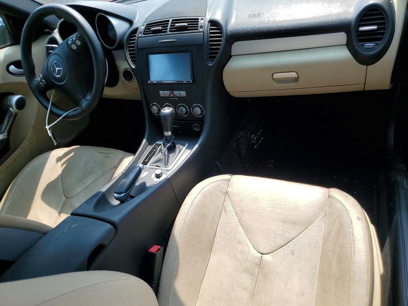 2007 Mercedes-benz Slk-klasse VIN WDBWK54F97F160299 COPART salvage auction — SIDE, Md - Cert Of Salvage > 75% Damage, sold $850 on 2026-08-20 (photo 8)