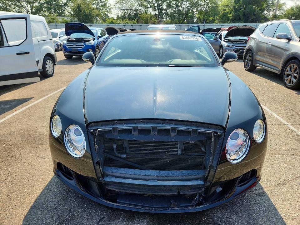 2013 Bentley Continental VIN SCBGR3ZA6DC079120 COPART salvage auction — FRONT END, St - Salvage Title, sold $20,600 on 2026-09-10 (photo 5)