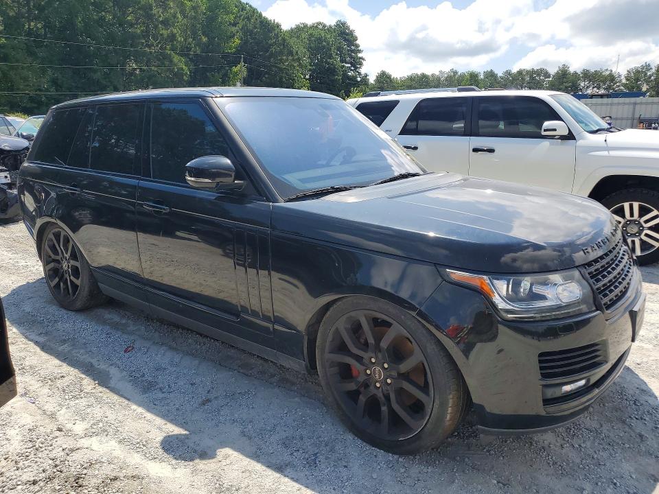 2016 Land rover RANGE ROVER VIN SALGS2PF8GA298714 COPART salvage auction — MECHANICAL, Ga - Certificate Of Title, sold $8,700 on 2026-07-28 (photo 4)