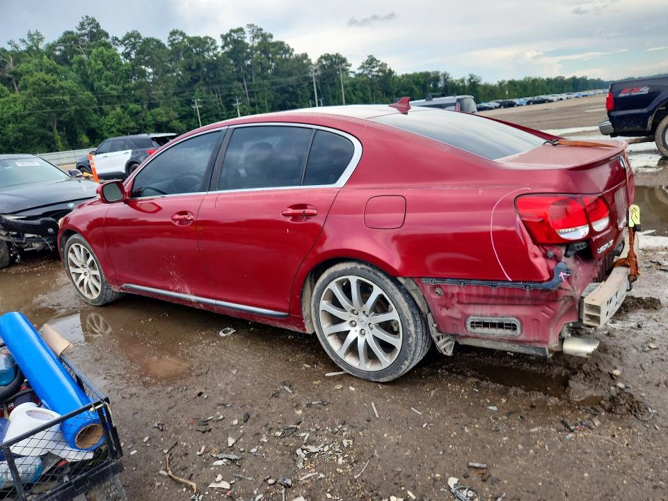 2008 Lexus Gs 350 VIN JTHBE96S080032898 COPART salvage auction — REAR END, LA - CERT OF TITLE-SALVAGE (P), sold $450 on 2026-07-31 (photo 2)