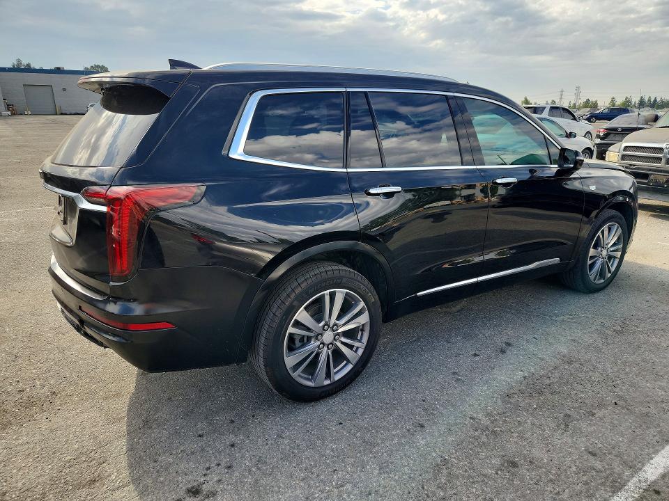 2021 Cadillac Xt6 VIN 1GYKPDRS1MZ226866 COPART salvage auction — REAR END, Tx - Salvage Vehicle Title (P), sold $9,600 on 2026-07-28 (photo 3)