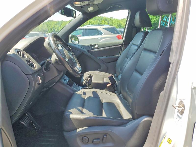 2016 Volkswagen Tiguan VIN WVGBV7AX2GW609107 COPART salvage auction — REAR END, Wv - Salvage Certificate, sold $1,250 on 2026-07-27 (photo 7)