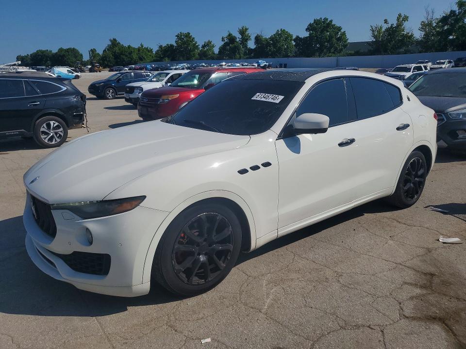 2017 Maserati Levante VIN ZN661XUA9HX257839 COPART salvage auction — NORMAL WEAR, MO - CERT OF TITLE-REPOSSESSED (P), sold $2,050 on 2026-07-24 (photo 1)