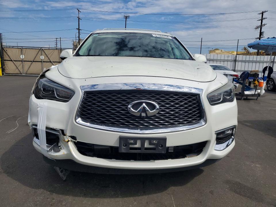 2019 Infiniti Qx60 VIN 5N1DL0MN4KC560048 COPART salvage auction — FRONT END, Ca - Salvage Certificate, sold $3,500 on 2026-07-27 (photo 5)