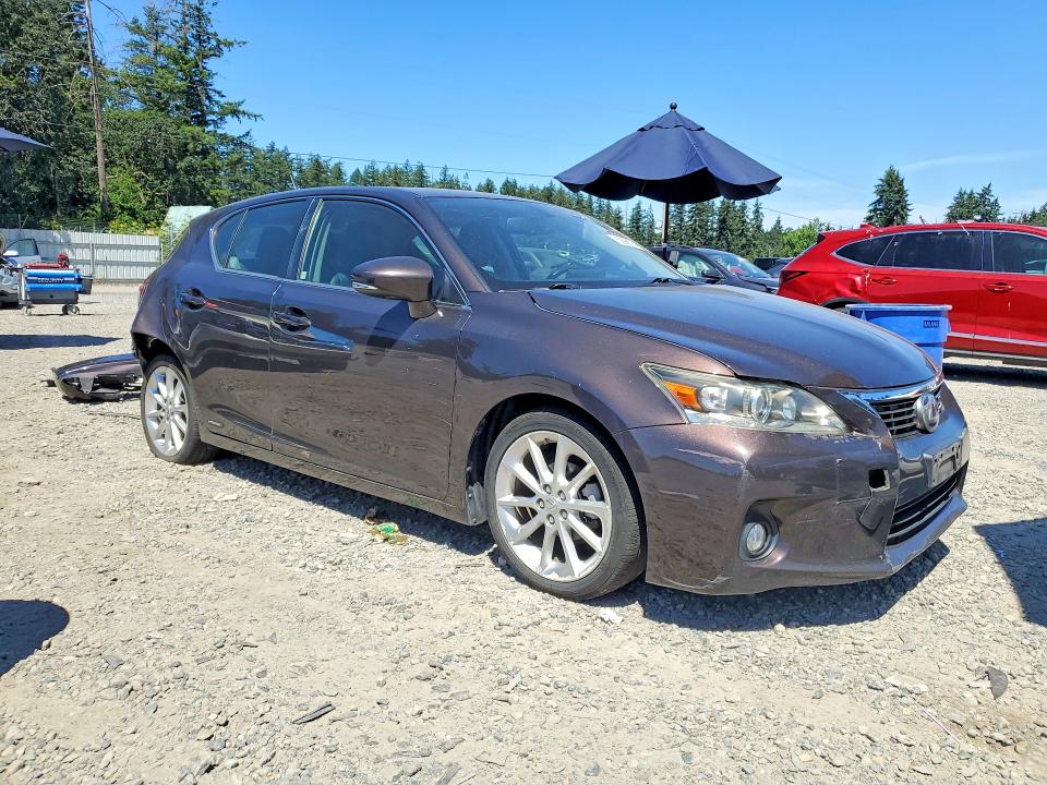 2012 Lexus Ct VIN JTHKD5BH3C2111484 COPART salvage auction — REAR END, Wa - Bill Of Sale, sold $1,750 on 2026-07-31 (photo 4)
