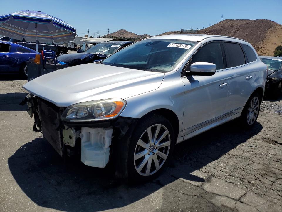 2017 Volvo Xc60 VIN YV440MDU0H2215994 COPART salvage auction — FRONT END, Ca - Salvage Certificate, sold $1,700 on 2026-08-10 (photo 1)