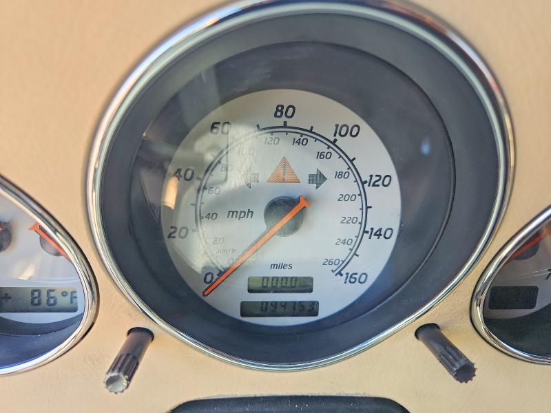 2002 Mercedes-benz Slk-class VIN WDBKK65F82F268442 COPART salvage auction — MINOR DENT/SCRATCHES, CA - DIS/DLR/EXP ONLY CLEAN TITLE, sold $125 on 2026-07-21 (photo 9)