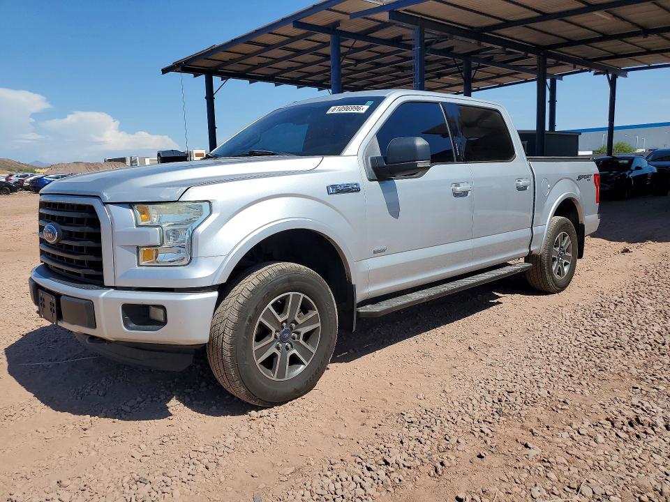 2015 Ford F-150 lightning VIN 1FTEW1EP3FKE62047 — COPART salvage auction photo