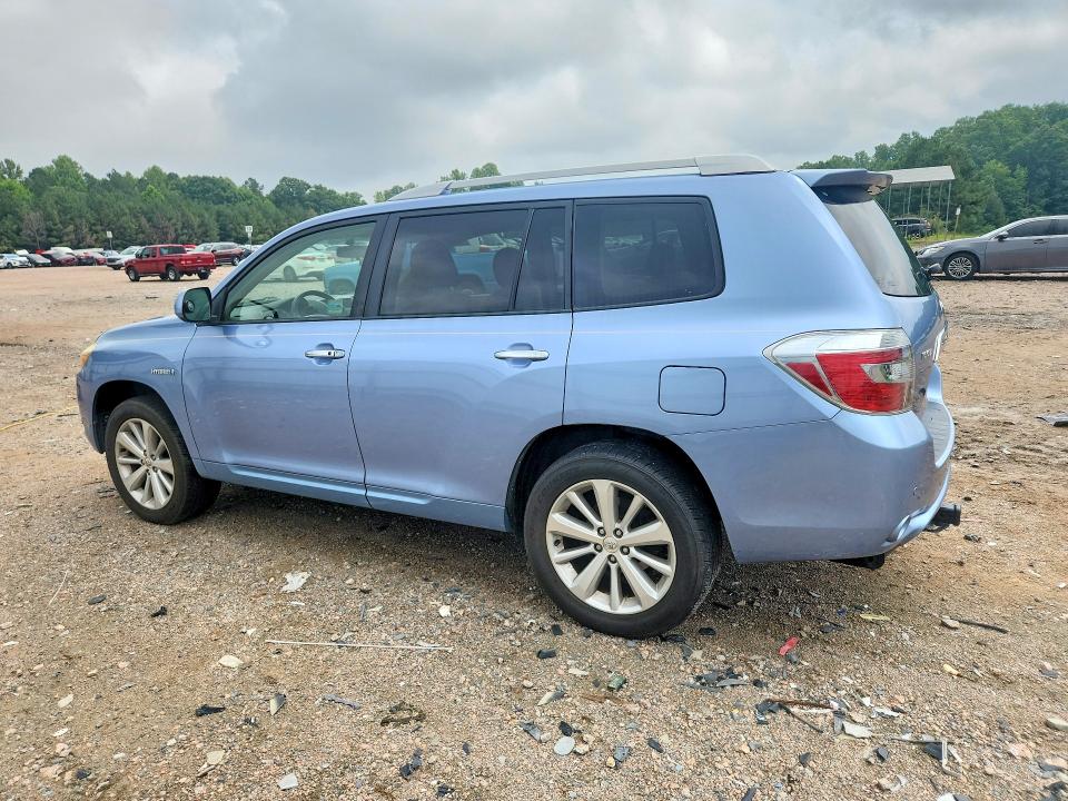 2008 Toyota Highlander VIN JTEEW41A082003950 COPART salvage auction — MECHANICAL, Va - Certificate Of Title, sold $1,100 on 2026-07-27 (photo 2)