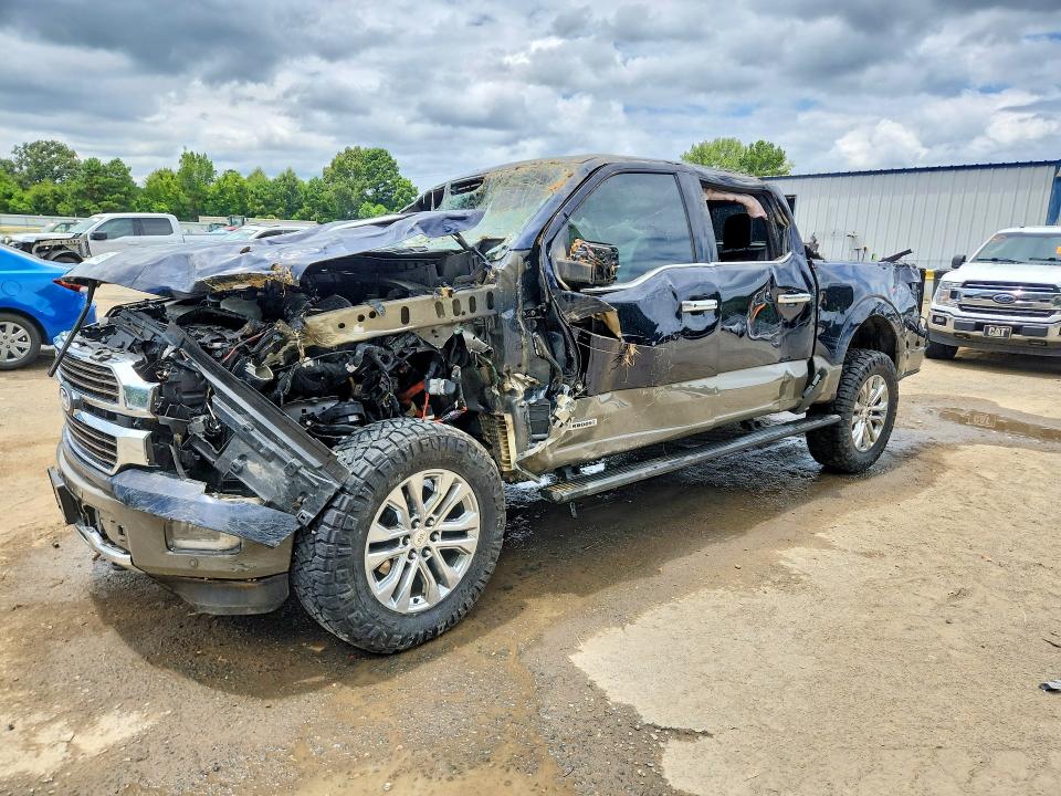 2025 Ford F-150 lightning VIN 1FTFW6LDXSFA55095 — COPART salvage auction photo