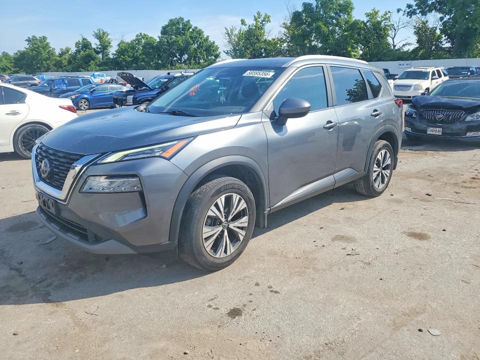 2023 Nissan Rogue VIN 5N1BT3BB5PC842790 COPART salvage auction — HAIL, Salvage Title, sold $9,400 on 2026-08-21 (photo 1)