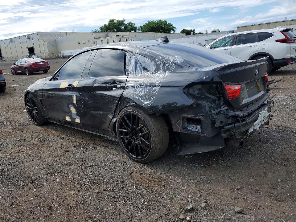2017 BMW M4 VIN WBA4E3C34HG826179 COPART salvage auction — SIDE, Ct - Cert Of Title-Salvage, sold $6,800 on 2026-08-14 (photo 2)