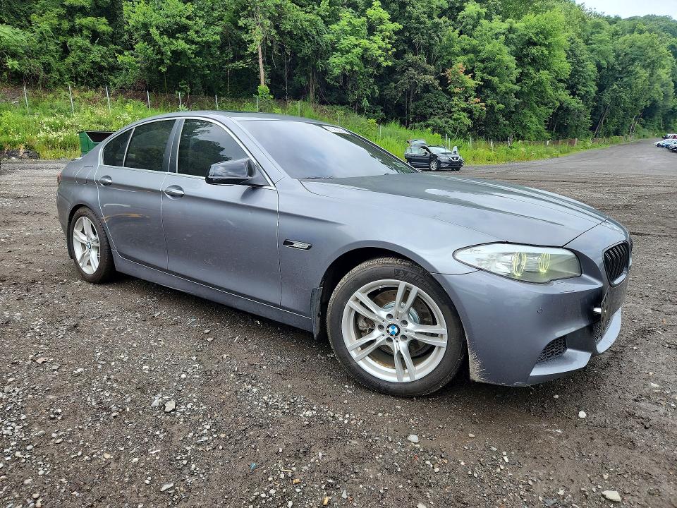 2011 BMW 5 series VIN WBAFR1C52BC749359 COPART salvage auction — SIDE, Ny - Mv-907A Salvage Certificate, sold $375 on 2026-07-30 (photo 4)