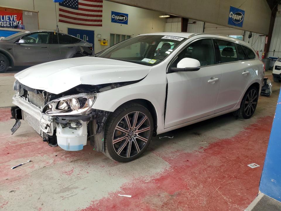2015 Volvo V60 VIN YV1612SB1F1210749 COPART salvage auction — FRONT END, Ny - Mv-907A Salvage Certificate, sold $2,550 on 2026-07-20 (photo 1)