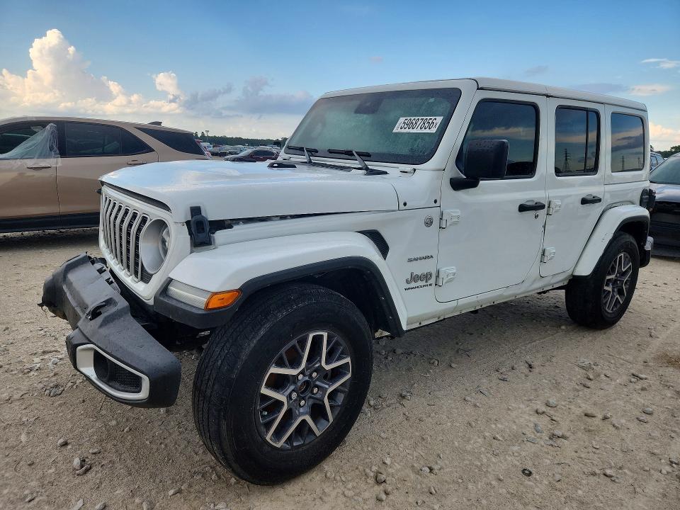 2024 Jeep Wrangler / VIN 1C4PJXEG8RW267438 COPART salvage auction — FRONT END, Id - Salvage Certificate Of Title, sold $12,500 on 2026-07-10 (photo 1)
