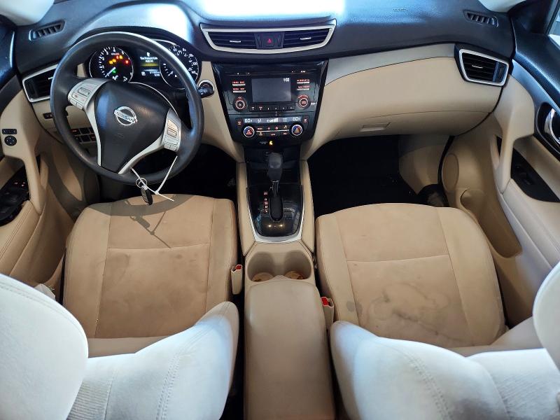 2016 Nissan Rogue VIN KNMAT2MV6GP685135 COPART salvage auction — FRONT END, Az - Certificate Of Title, sold $625 on 2026-07-20 (photo 8)