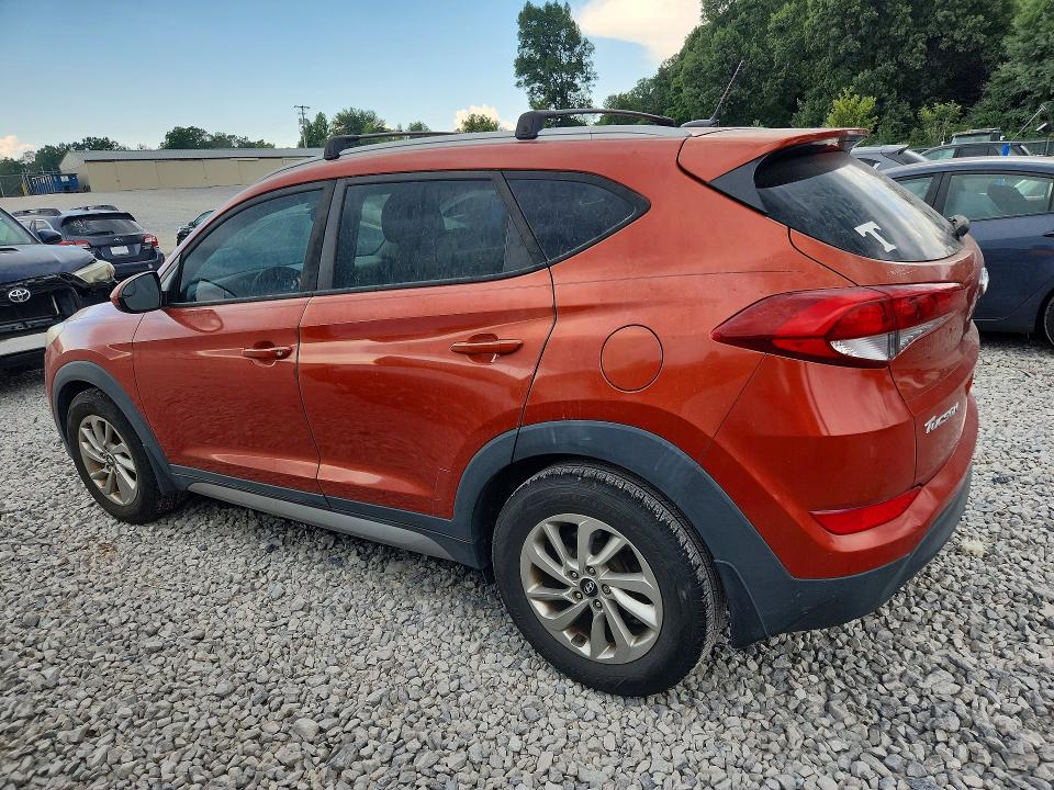 2017 Hyundai Tucson VIN KM8J33A46HU341353 COPART salvage auction — NORMAL WEAR, Fl - Certificate Of Title, sold $1,850 on 2026-07-21 (photo 2)