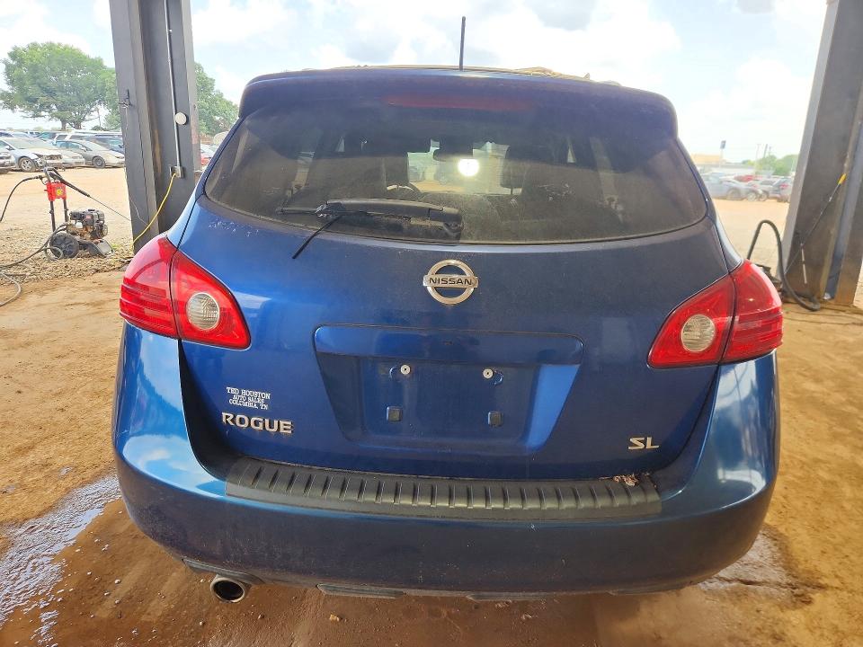2009 Nissan Rogue sport VIN JN8AS58T69W045260 COPART salvage auction — MINOR DENT/SCRATCHES, Tn - Certificate Of Title, sold $675 on 2026-07-08 (photo 6)