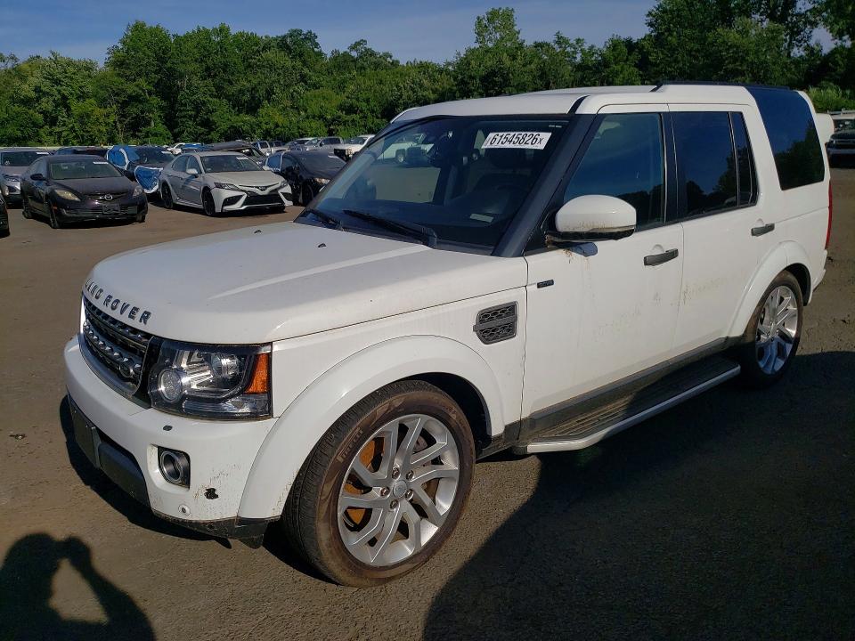 2016 Land rover Lr4 VIN SALAG2V64GA832978 COPART salvage auction — MECHANICAL, Ct - Certificate Of Title, sold $1,100 on 2026-07-31 (photo 1)