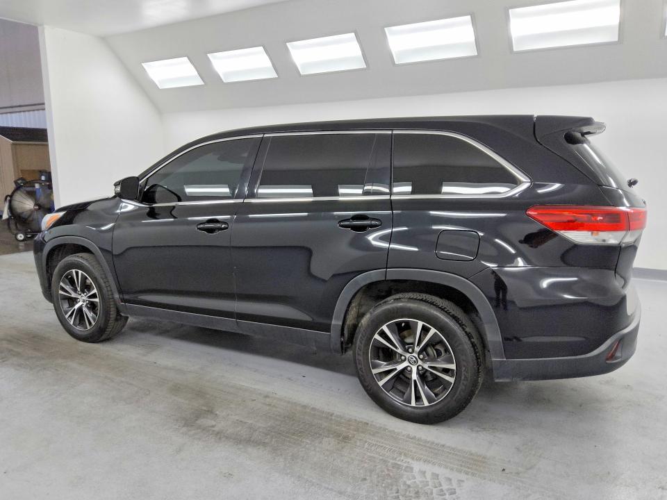2019 Toyota Highlander VIN 5TDZARFH7KS056426 COPART salvage auction — FRONT END, Ca - Certificate Of Title, sold $2,750 on 2026-07-28 (photo 2)
