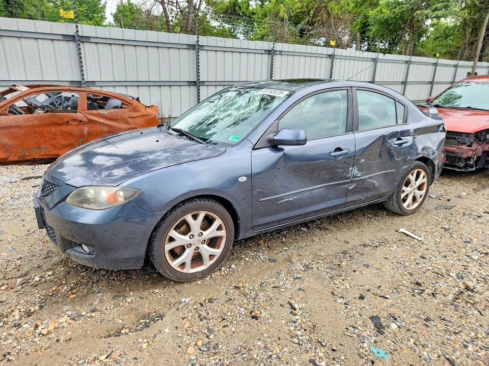 2008 Mazda 3 VIN JM1BK32F981183958 COPART salvage auction — SIDE, Va - Cert Of Title - Salvage, sold $100 on 2026-07-28 (photo 1)