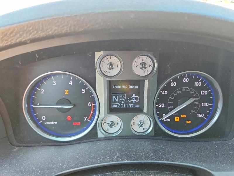 2010 Lexus Lx 570 VIN JTJHY7AX6A4055107 COPART salvage auction — NORMAL WEAR, AL - CERTIFICATE OF TITLE, sold $2,850 on 2026-07-27 (photo 9)