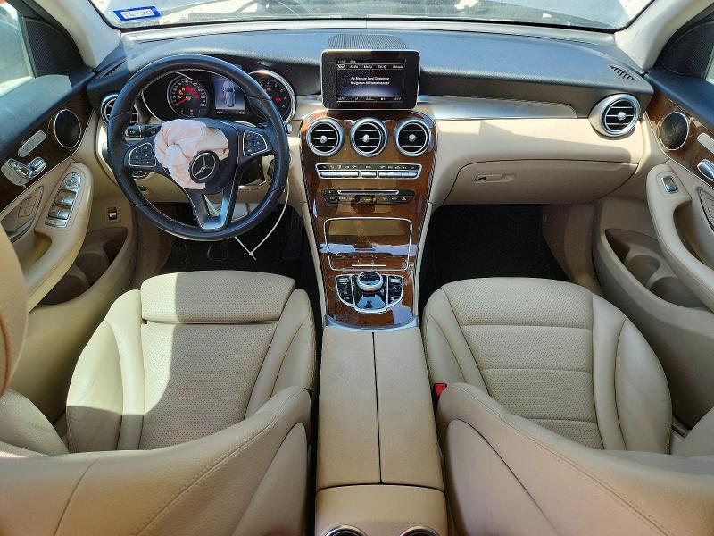 2018 Mercedes-benz Glc VIN WDC0G4JB8JV060867 COPART salvage auction — FRONT END, Tx - Salvage Vehicle Title, sold $3,650 on 2026-08-20 (photo 8)