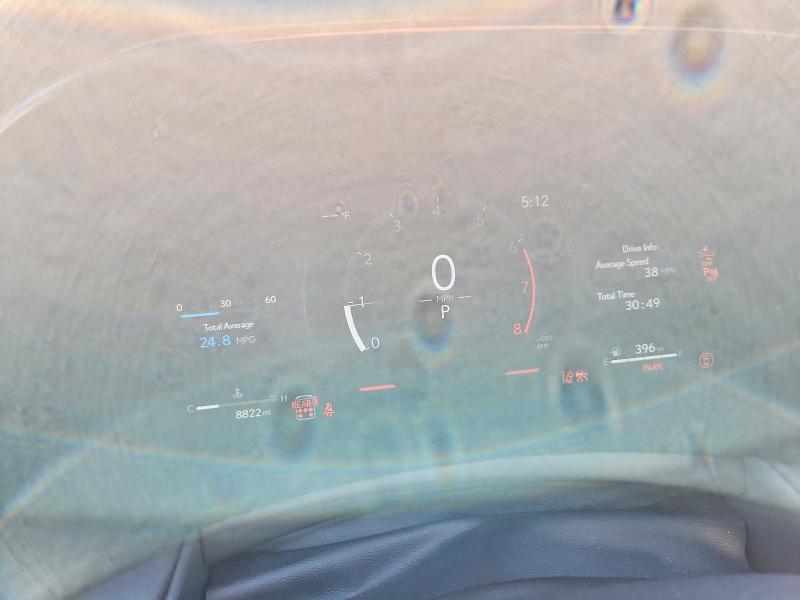 2025 Lexus Tx VIN 5TDAAAA64SS017295 COPART salvage auction — FRONT END, TX - SALVAGE VEHICLE TITLE, sold $19,800 on 2026-08-28 (photo 9)