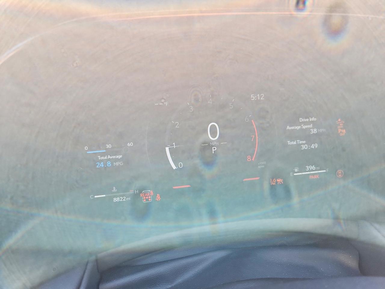 2025 Lexus Tx VIN 5TDAAAA64SS017295 COPART salvage auction — Front End, TX - SALVAGE VEHICLE TITLE, sold $26,500 on 2026-08-21 (photo 9)