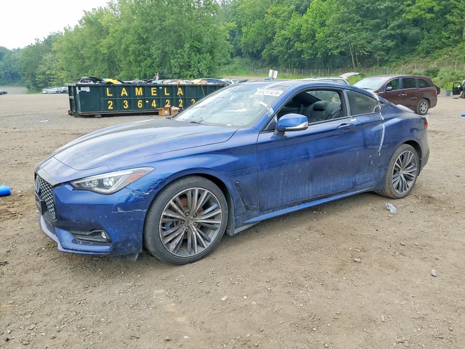 2019 Infiniti Q60 VIN JN1EV7EL8KM290845 — COPART salvage auction photo