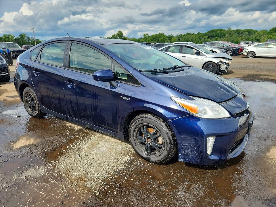 2014 Toyota Prius VIN JTDKN3DU4E1760460 COPART salvage auction — FRONT END, Ct - Cert Of Title-Salvage, sold $975 on 2026-07-31 (photo 4)