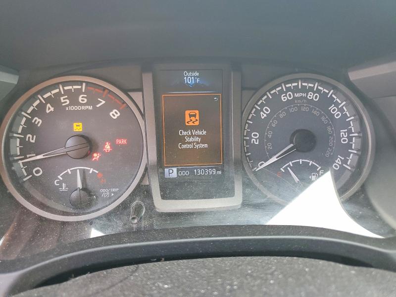 2016 Toyota Tacoma VIN 5TFAZ5CN6GX008927 COPART salvage auction — REAR END, TX - SALVAGE VEHICLE TITLE, sold $10,300 on 2026-07-24 (photo 9)