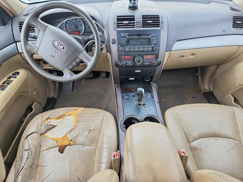 2009 Kia Mohave (borrego) VIN KNDJJ741195021436 COPART salvage auction — WATER/FLOOD, La - Cert Of Title-Salvage Flood, sold $250 on 2026-07-22 (photo 8)