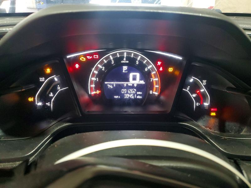 2018 Honda Civic VIN SHHFK7H2XJU426413 COPART salvage auction — FRONT END, Pa - Cert Of Salvage-Formerly Aband, sold $2,350 on 2026-07-13 (photo 9)