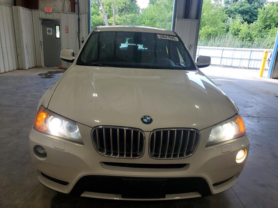 2014 BMW X3 VIN 5UXWX9C52E0D20642 COPART salvage auction — WATER/FLOOD, Ny - Mv907A-Flood Salvage, sold $1,350 on 2026-07-20 (photo 5)