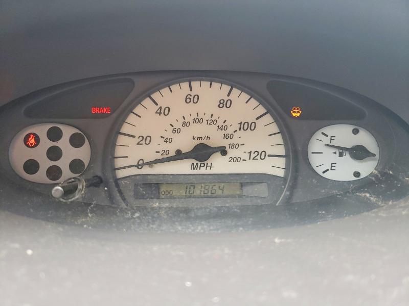 2001 Toyota Echo VIN JTDBT123310160016 COPART salvage auction — FRONT END, WA - BILL OF SALE, sold $225 on 2026-07-31 (photo 9)