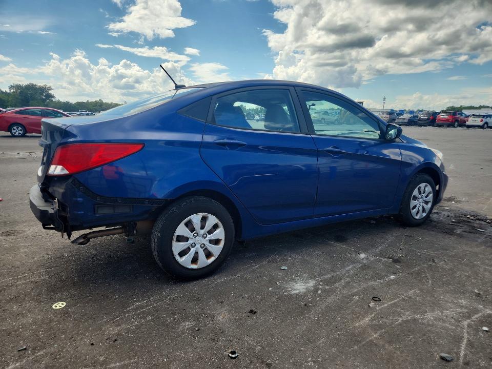 2023 Suzuki VIN KMHCT4AE5GU990244 COPART salvage auction — REAR END, Fl - Cert Of Title Slvg Rebuildable, sold $500 on 2026-07-29 (photo 3)