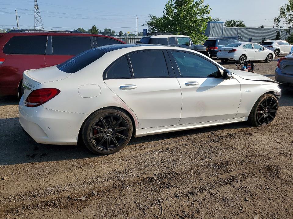 2018 Mercedes-benz C class VIN 55SWF6EB0JU260941 COPART salvage auction — FRONT END, ON - PERMIT SALVAGE, sold $9,600 on 2026-08-27 (photo 3)