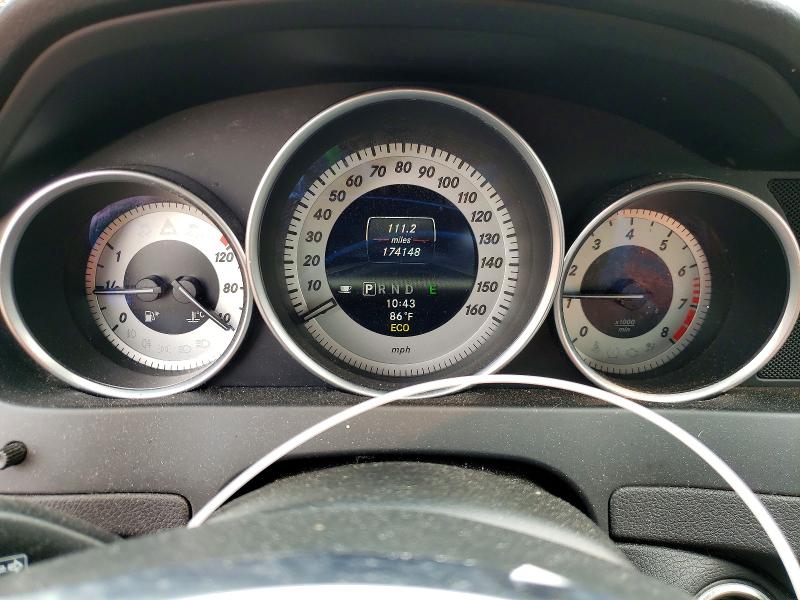 2013 Mercedes-benz C-klasse VIN WDDGF8AB8DR299661 COPART salvage auction — MINOR DENT/SCRATCHES, Ct - Certificate Of Title, sold $1,450 on 2026-07-28 (photo 9)