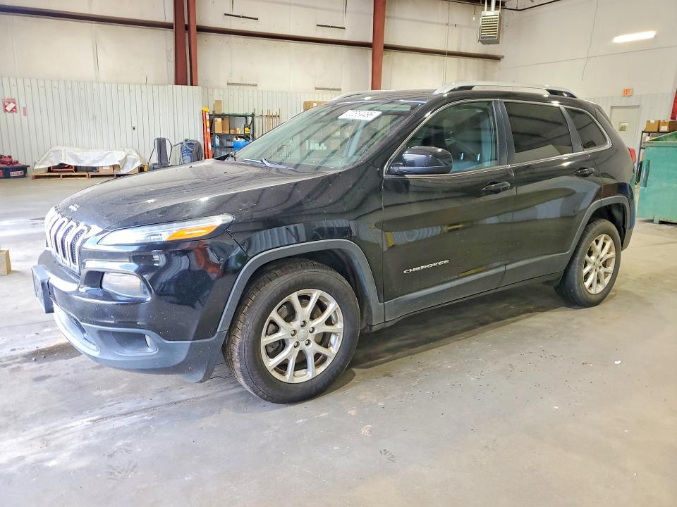 2018 Jeep Cherokee VIN 1C4PJLCB4JD587436 COPART salvage auction — MINOR DENT/SCRATCHES, Tx - Certificate Of Title, sold $1,900 on 2026-07-23 (photo 1)